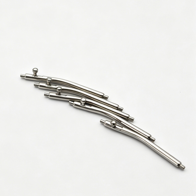 Curved Spring Bar - Uhrenreparaturteile, gebogene Schnellverschluss-Federstangen, 1,5 mm Durchmesser,