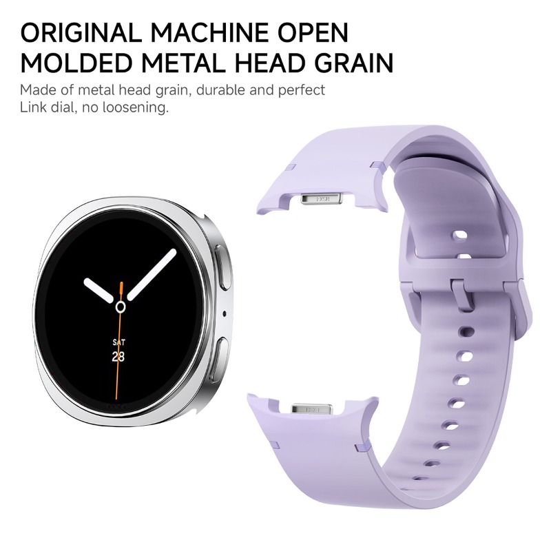 Silicone Watch Band 22Mm - 20/22mm Silikonarmband für Samsung Galaxy Watch8