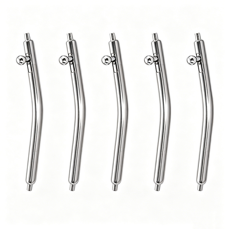 Curved Spring Bar - 1,5 mm gebogene Schnellverschluss-Federstege aus Edelstahl,
