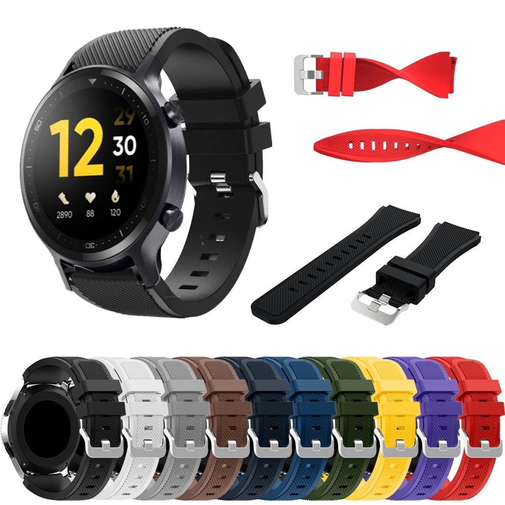 Silicone Watch Band 22Mm - 22mm Silikon Strap Für Realme Uhr