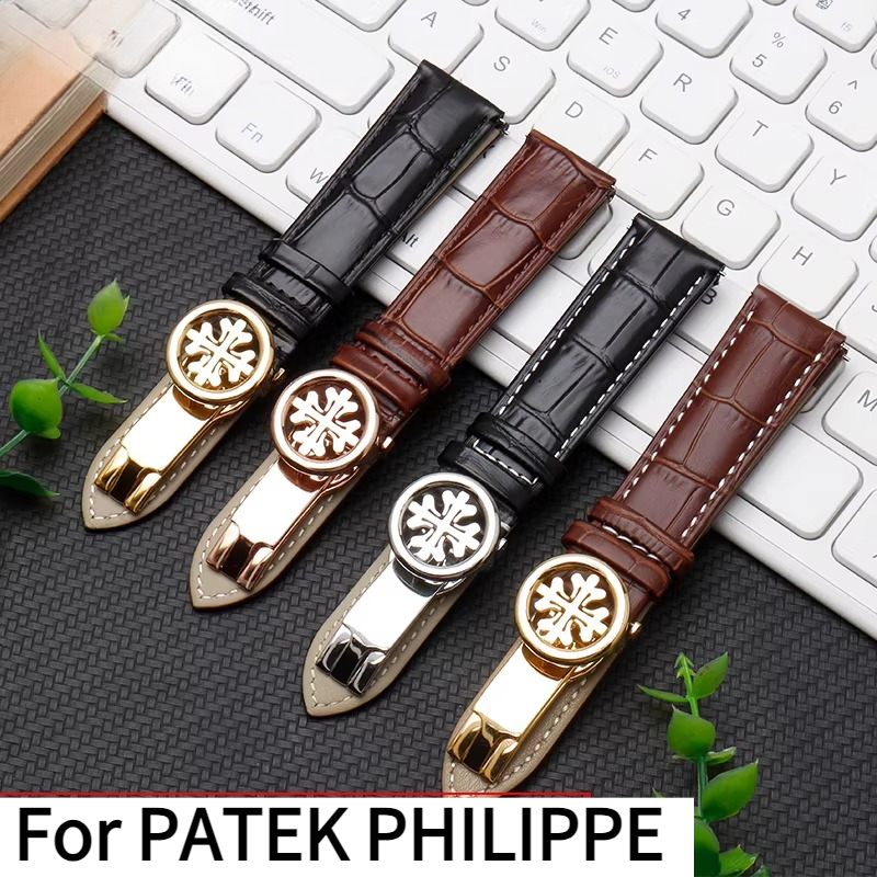 Patek Philippe Watch Calatrava - Uhrenarmband aus echtem Leder für das