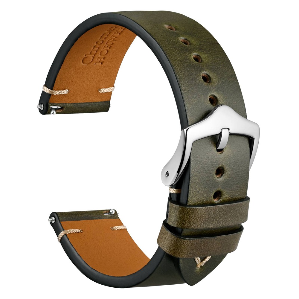 Leather Strap Quick Release - Wocci Öl Wachs Leder Uhren armbänder