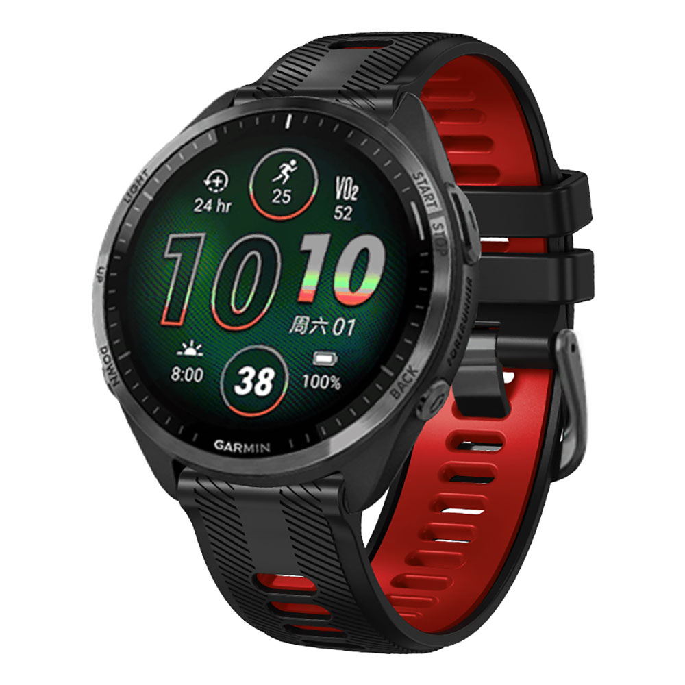Für Garmin Forerunner 965 955  – Silicone Watch Band 22Mm Bewertung und Preis