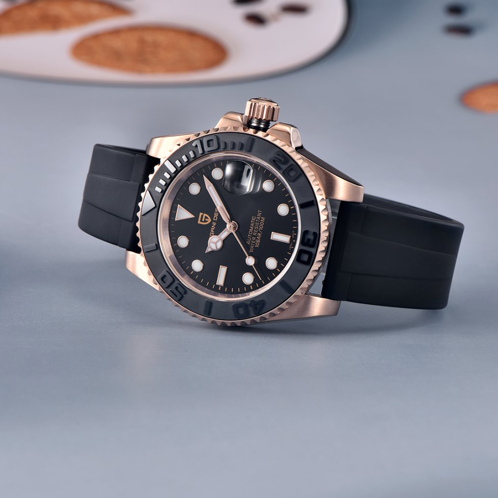 PAGANI DESIGN Automatikuhr Ros – Rubber Strap Diver Bewertung und Preis