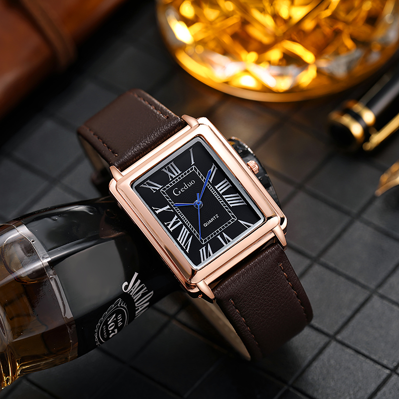 Neue Mode Luxus Designer Recht – Leather Watch Band Men Bewertung und Preis