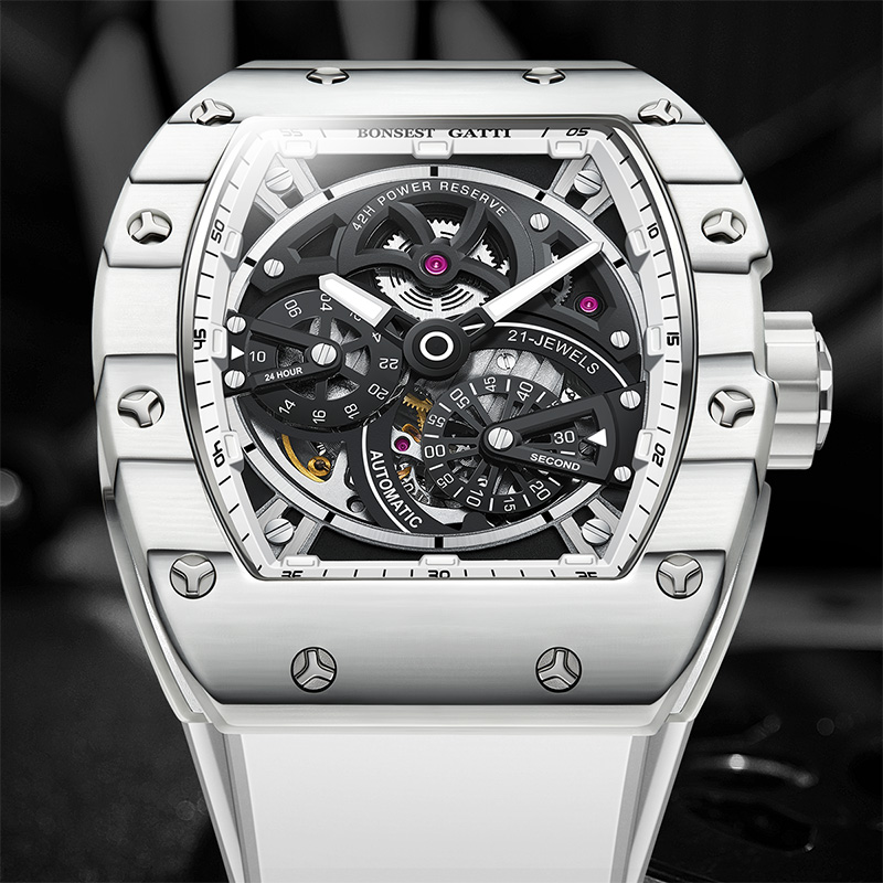 BONEST GATTI Herren Mechanisch – Rubber Strap Diver Bewertung und Preis