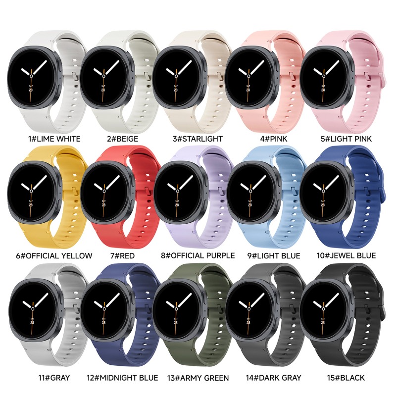20/22mm Silikonarmband für Sam – Silicone Watch Band 22Mm Bewertung und Preis