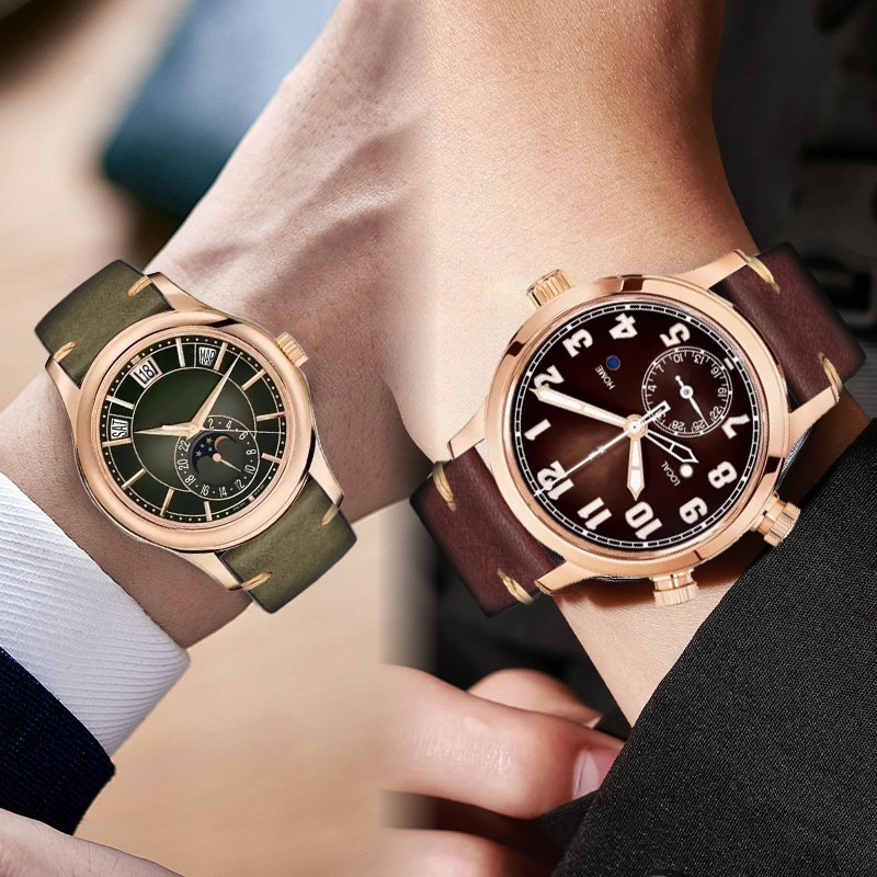 Echtes Lederarmband für origin – Patek Philippe Watch Calatrava Bewertung und Preis