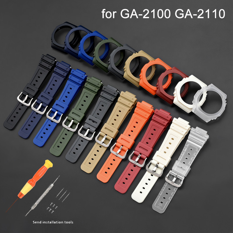 Gummi-Uhrenarmband-Gehäuse-Lün – Casio Watch G-Shock Ga-2100 Bewertung und Preis