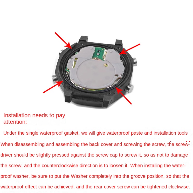 Wasserdichter Ring der hintere – Casio Watch G-Shock Ga-2100 Bewertung und Preis