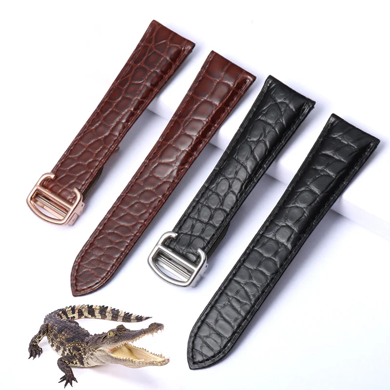 Alligator Echtleder Uhrenarmba – Cartier Watch Tank Bewertung und Preis