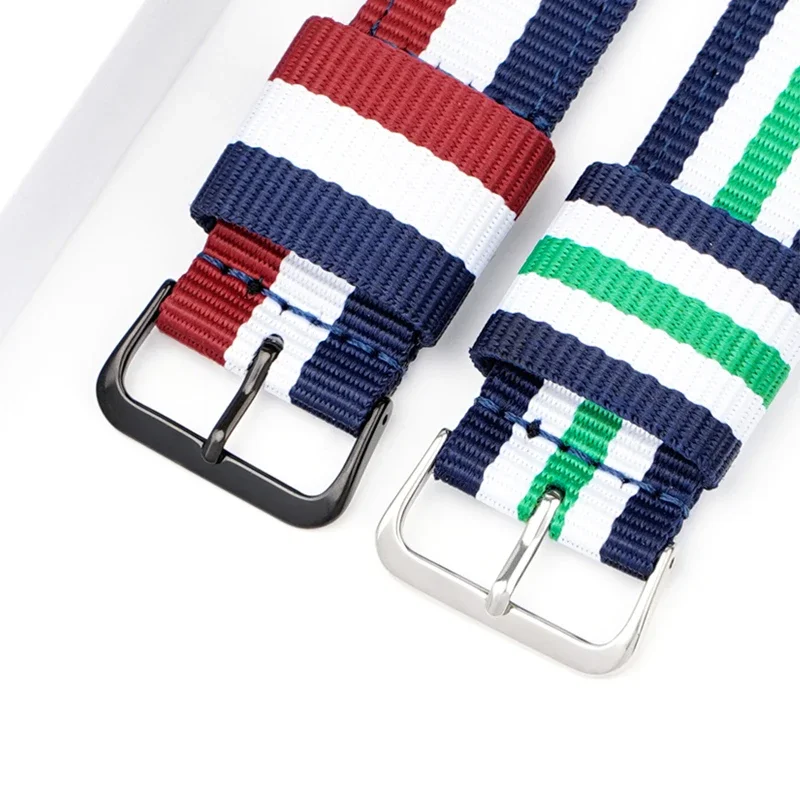 20 mm 22 mm gewebtes Nylonarmb – Nato Strap Nylon Bewertung und Preis