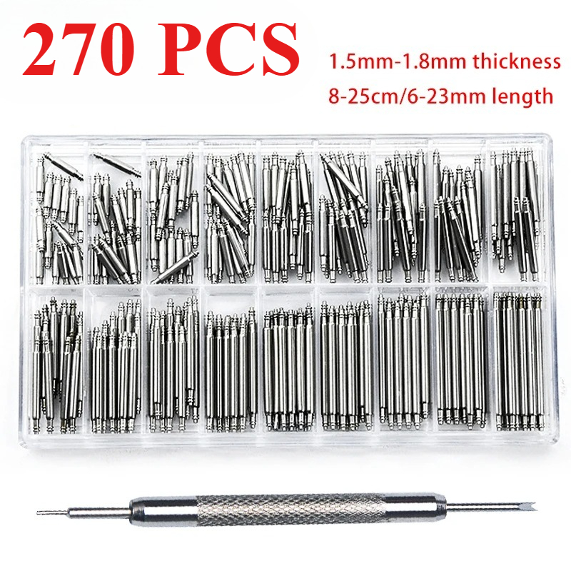 270 Stück/Set Edelstahl-Feders – Spring Bar Tool Set Bewertung und Preis