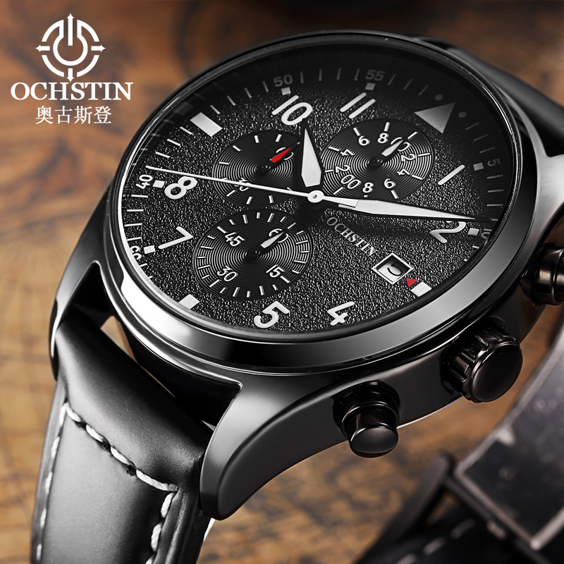 OCHSTIN Original Herren Chrono – Leather Watch Band Men Bewertung und Preis