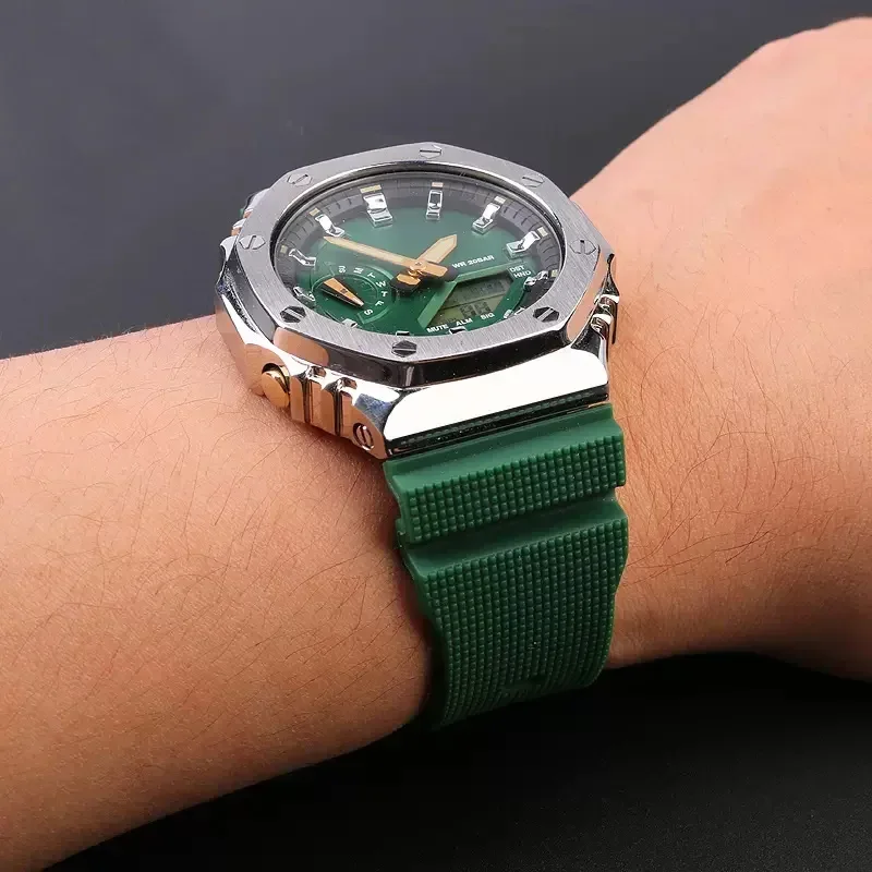 Gummi-Uhrenarmbänder für Casio – Casio Watch G-Shock Ga-2100 Bewertung und Preis