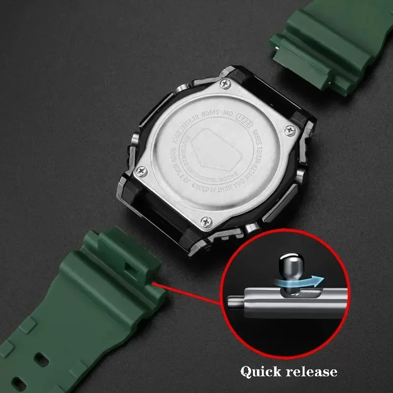 Gummi-Uhrenarmbänder für Casio – Casio Watch G-Shock Ga-2100 Bewertung und Preis