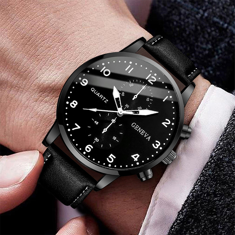 Männer Business Uhren Mode Rom – Leather Watch Band Men Bewertung und Preis